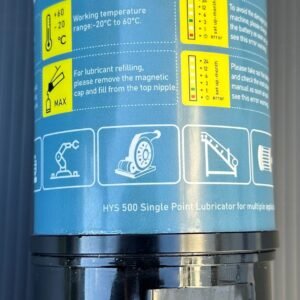 CLIS-SLP-01 - 500 ml Single Point Lubricator - 400 bar - 4350 psi - uses 2xAA Lithium Batteries